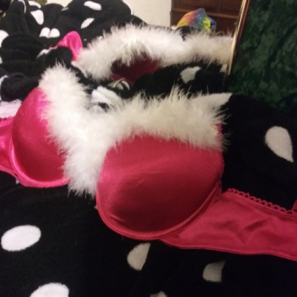 ❤️Sexy furr holiday bra❤️